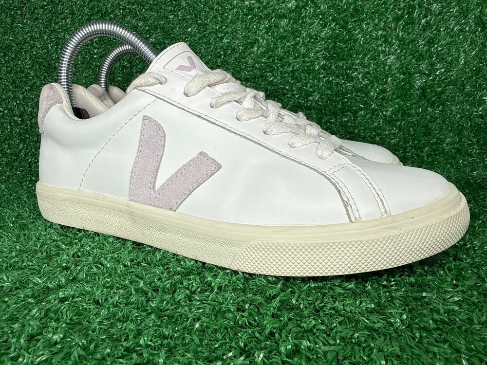 VEJA Esplar Leather White Parme Sneakers Women’s Size 6